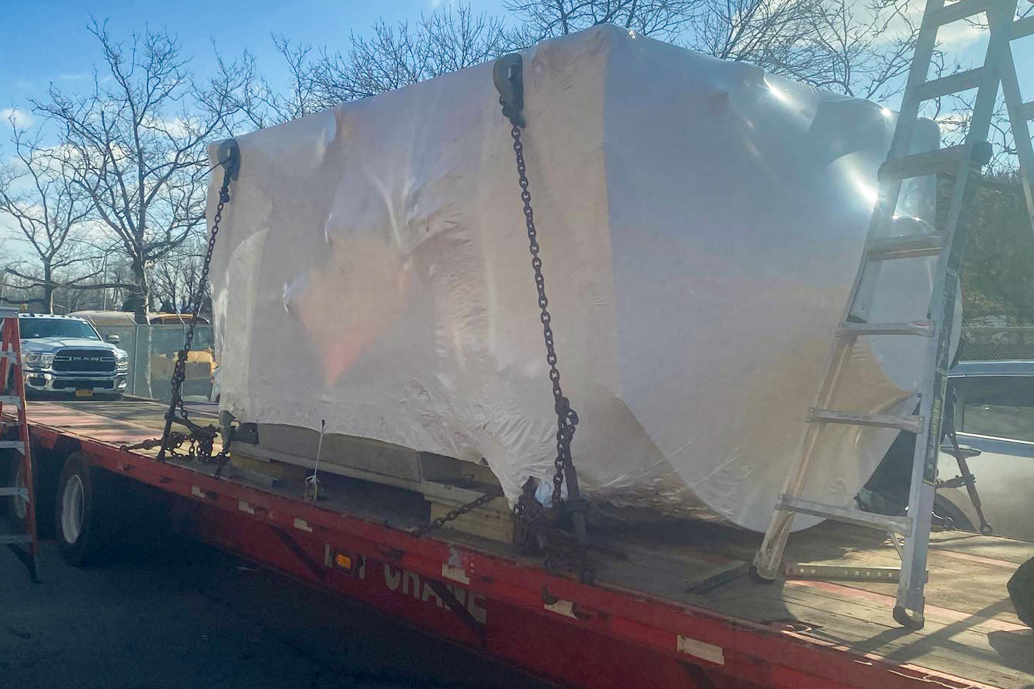 Power Plant Shrink Wrap After